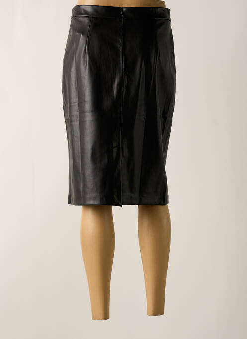 Jupe mi-longue noir SWEEWË pour femme