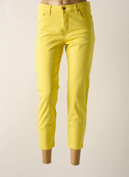 Pantalon 7/8 jaune LCDN pour femme