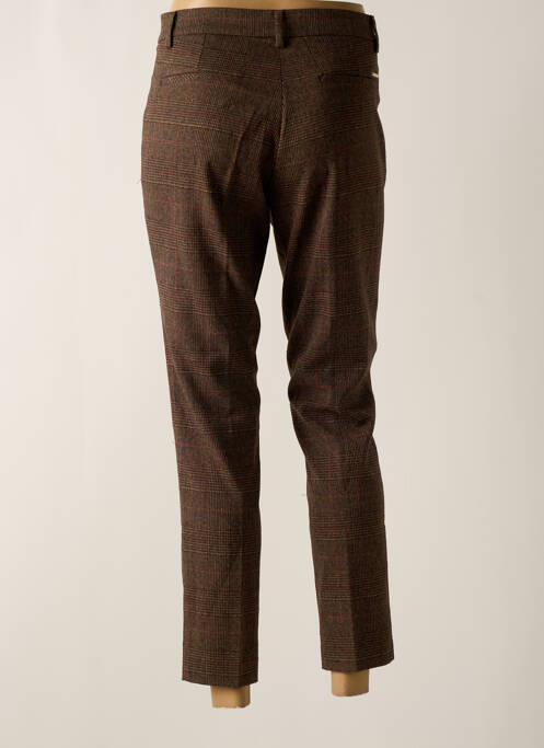 Pantalon 7/8 marron LCDN pour femme