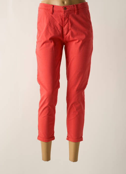 Pantalon 7/8 orange LCDN pour femme