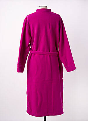 Robe de chambre col col montant rose JET femme