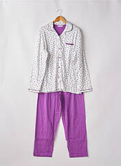 Pyjama violet JET pour femme seconde vue