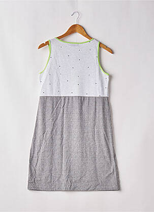 Chemise de nuit stretch gris MASSANA femme