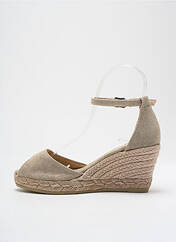 Espadrilles beige GAIMO pour femme seconde vue