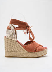 Espadrilles orange GAIMO pour femme seconde vue