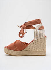 Espadrilles orange GAIMO pour femme seconde vue