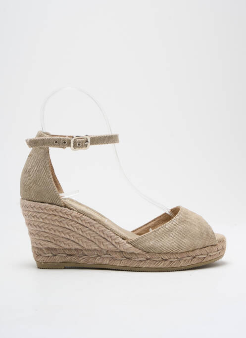 Espadrilles beige GAIMO pour femme