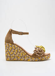 Espadrilles jaune GAIMO pour femme seconde vue