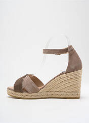 Espadrilles marron GAIMO pour femme seconde vue