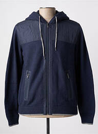Veste casual resserrée sur le bas bleu DELAHAYE homme