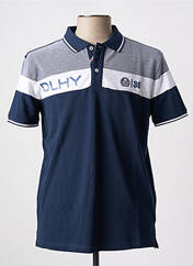 Polo bleu DELAHAYE pour homme seconde vue