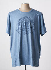 T-shirt bleu DELAHAYE pour homme seconde vue