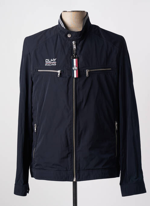 Blouson bleu DELAHAYE pour homme