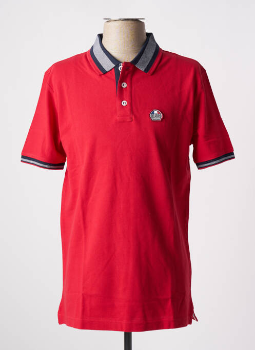 Polo rouge DELAHAYE pour homme