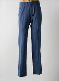 Pantalon chino tissage chiné taille normale bleu BRÜHL homme