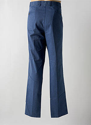 Pantalon chino tissage chiné taille normale bleu BRÜHL homme