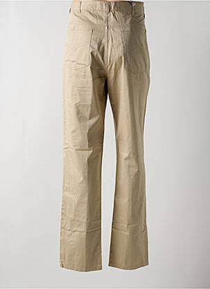 Pantalon droit tissage popeline taille normale beige MP COMPANY homme