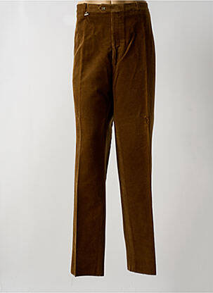 Pantalon chino stretch taille normale marron ARENA homme