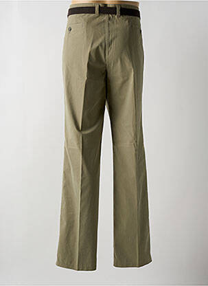Pantalon chino stretch taille normale vert BRÜHL homme