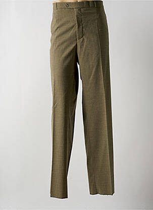 Pantalon droit stretch taille normale vert BRÜHL homme
