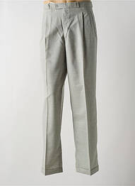 Pantalon droit tissage chiné taille normale gris CLAUDIUS homme