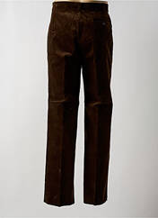 Pantalon chino marron ALMA pour homme seconde vue