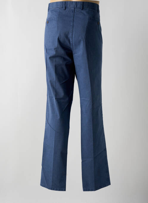 Pantalon chino tissage chiné taille normale bleu BRÜHL homme