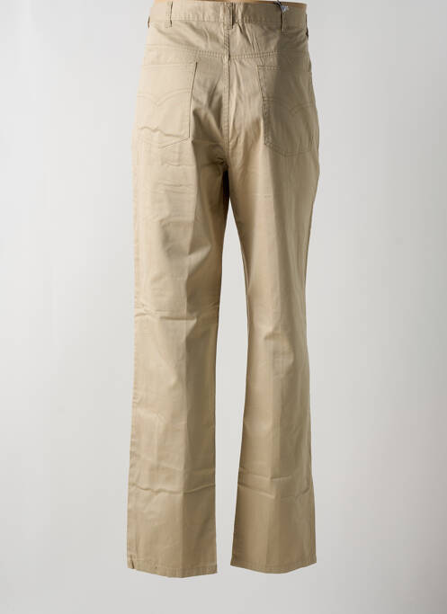 Pantalon droit tissage popeline taille normale beige MP COMPANY homme