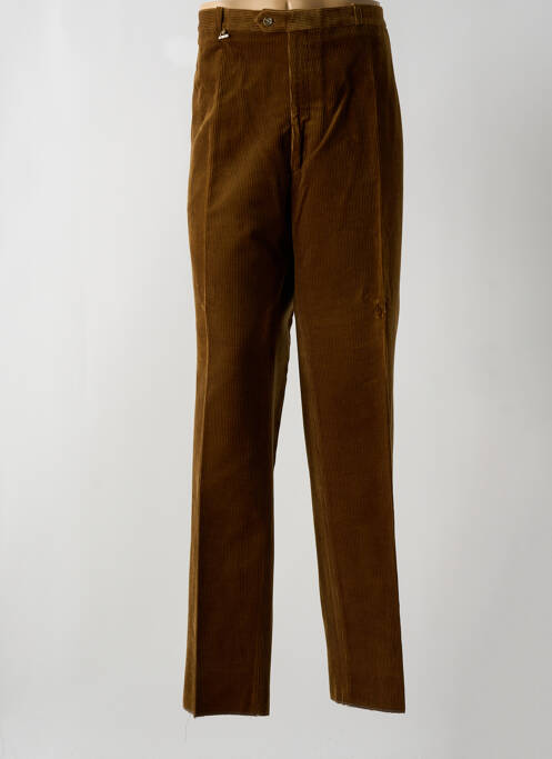 Pantalon chino stretch taille normale marron ARENA homme
