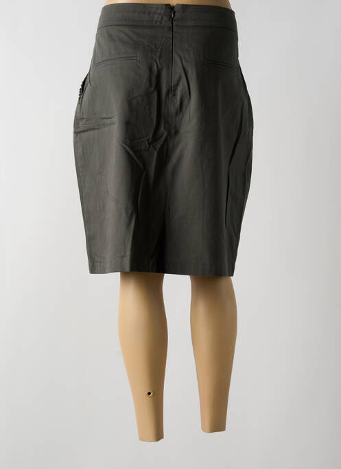 Jupe mi-longue vert GRIFFON pour femme
