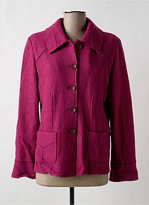 Veste casual poches violet K'TENDANCES femme