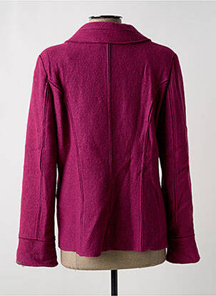 Veste casual poches violet K'TENDANCES femme