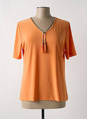 Top orange GRIFFON pour femme seconde vue