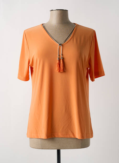 Top orange GRIFFON pour femme