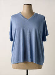 Top bleu ANDROMEDE pour femme seconde vue