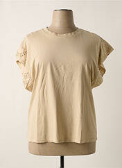 T-shirt beige ANDROMEDE pour femme seconde vue