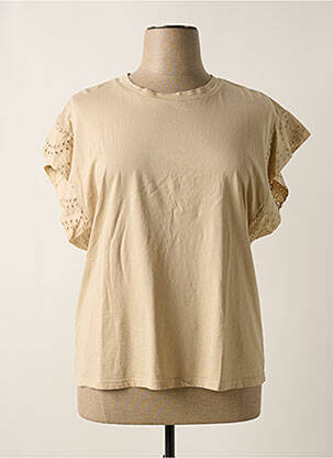 T-shirt beige ANDROMEDE pour femme