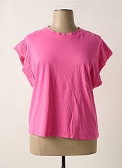 T-shirt rose ANDROMEDE pour femme seconde vue