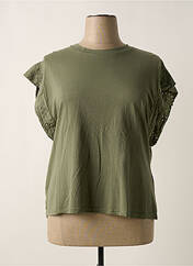 T-shirt vert fonce ANDROMEDE pour femme seconde vue