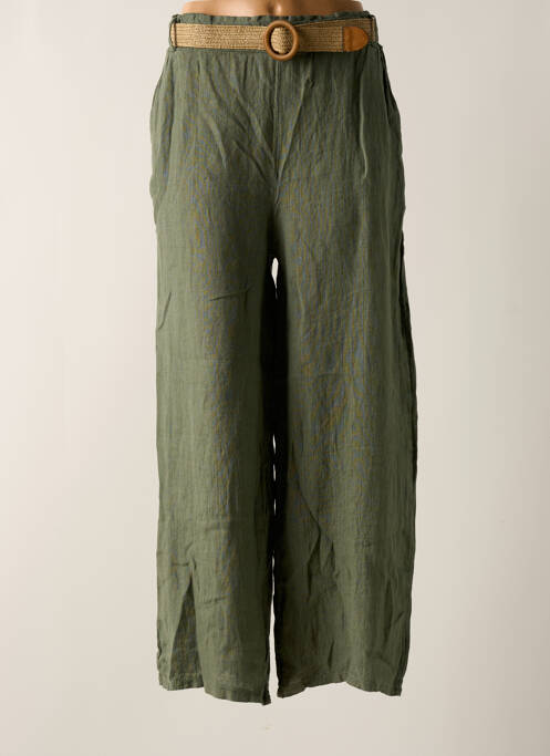 Pantalon large vert INTUITION pour femme