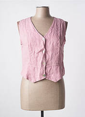 Gilet sans manche rose INTUITION pour femme seconde vue