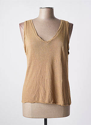 Top beige ANDROMEDE pour femme