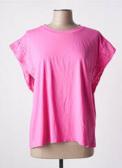 T-shirt rose ANDROMEDE pour femme seconde vue