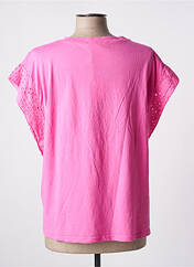 T-shirt rose ANDROMEDE pour femme seconde vue