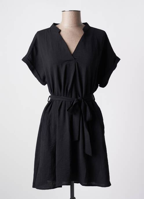 Robe mi-longue noir KILKY pour femme