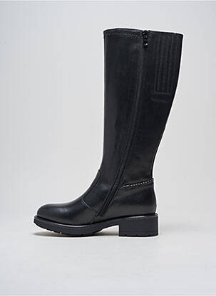 Bottes matière lisse talon de 4 à 6cm noir NERO GIARDINI femme