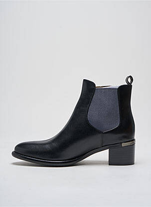Bottines/boots matière lisse talon de 4 à 6cm noir ADIGE femme