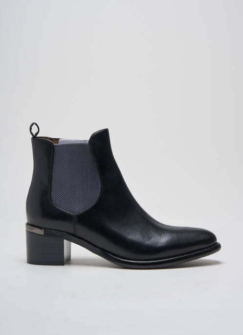 Bottines/boots matière lisse talon de 4 à 6cm noir ADIGE femme