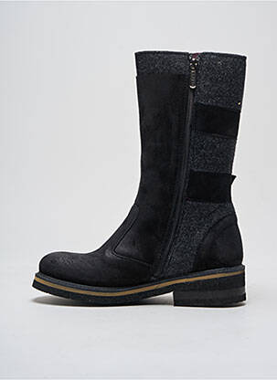 Bottines/boots nubuck talon plat jusqu'à 3cm noir BRAKO femme