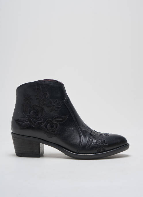 Bottines/Boots noir BRAKO pour femme